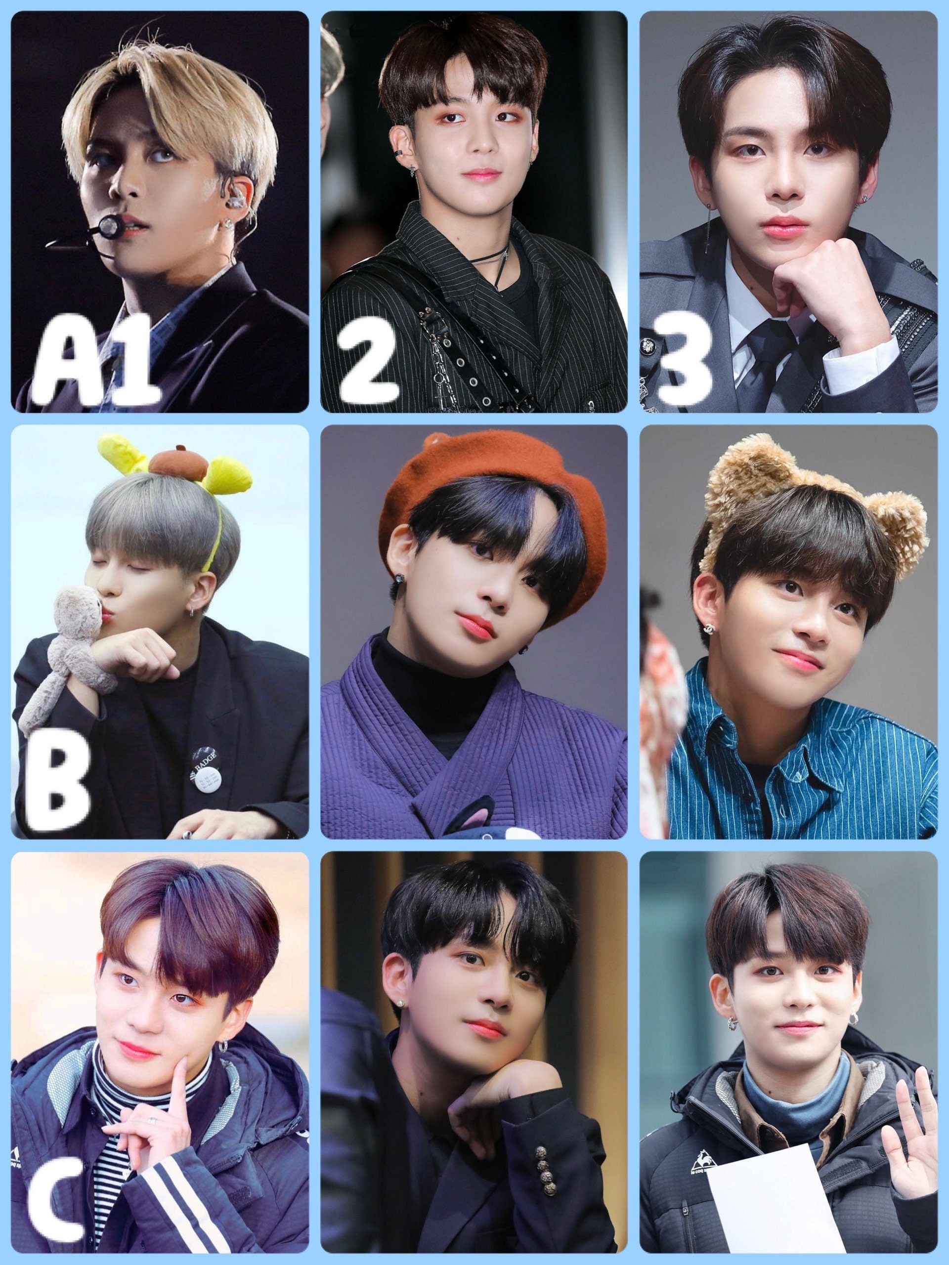Jongho Photocard - Etsy