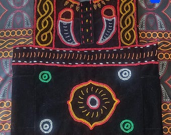 Kids' Bamenda ToghU: Cameroon Traditional Wear. Ages 6-7 years