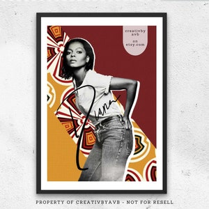 Diana Ross Colourful Portrait Art | Black Woman Art | Wall Art | Diana Ross Artwork | African Art | Halftone Art