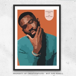 Black Art | Black Art Print | Black Man Art | Aesthetics | Wall Print | African American art | Urban Art