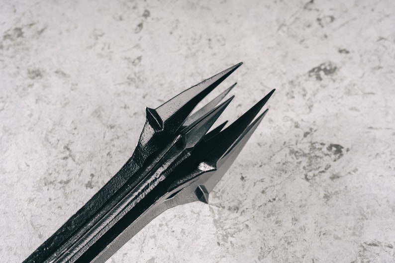 Sauron Rings Of Power Adar Sauron Black Sword Rings of Power / Adar Rings of Power Real - Etsy