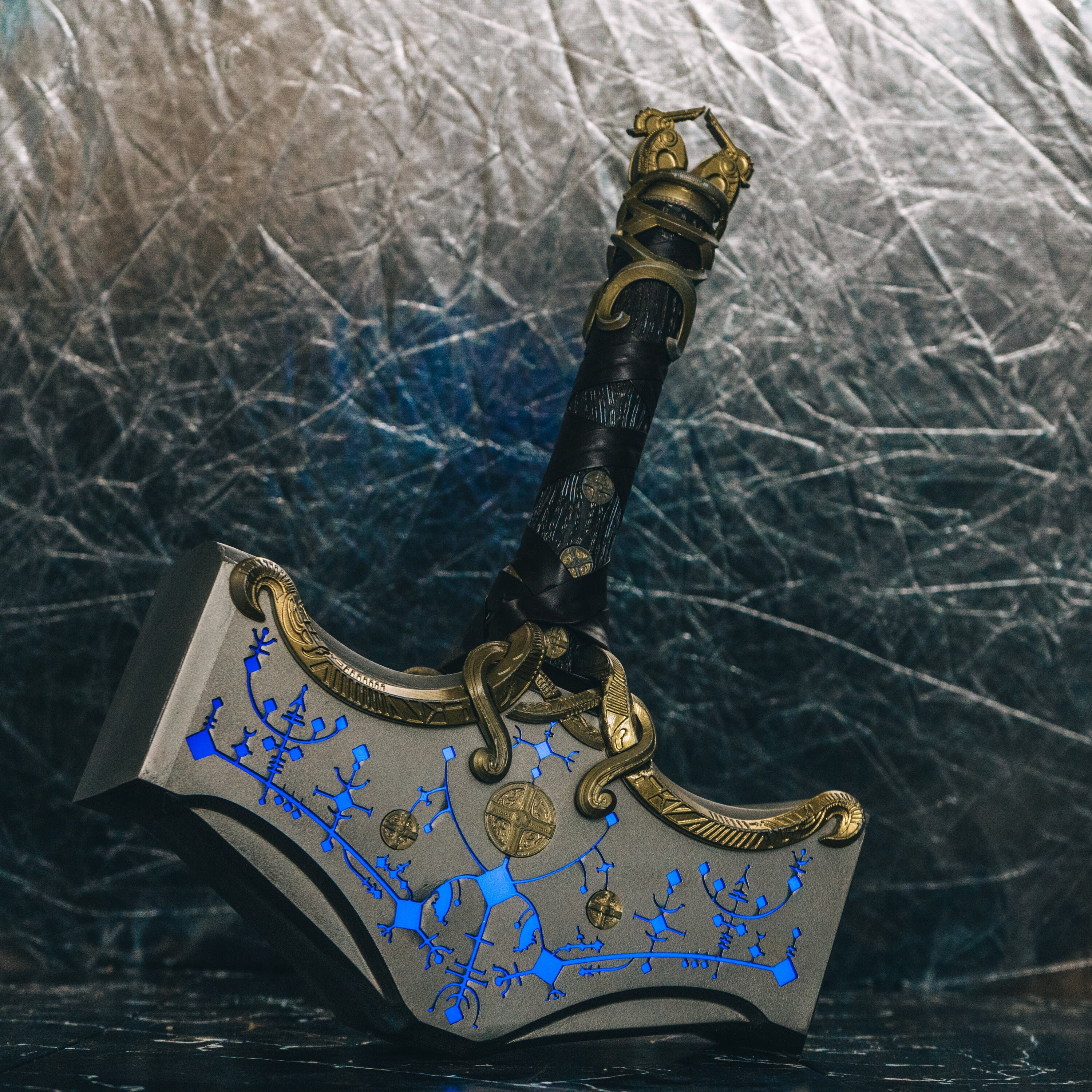 RD-626 The Mjolnir Hammer from God of War- The Hammer of Thor, God of War  Raganarok Mjolnir Hammer, Jotnar Edition ps5 Mjolnir Hammer