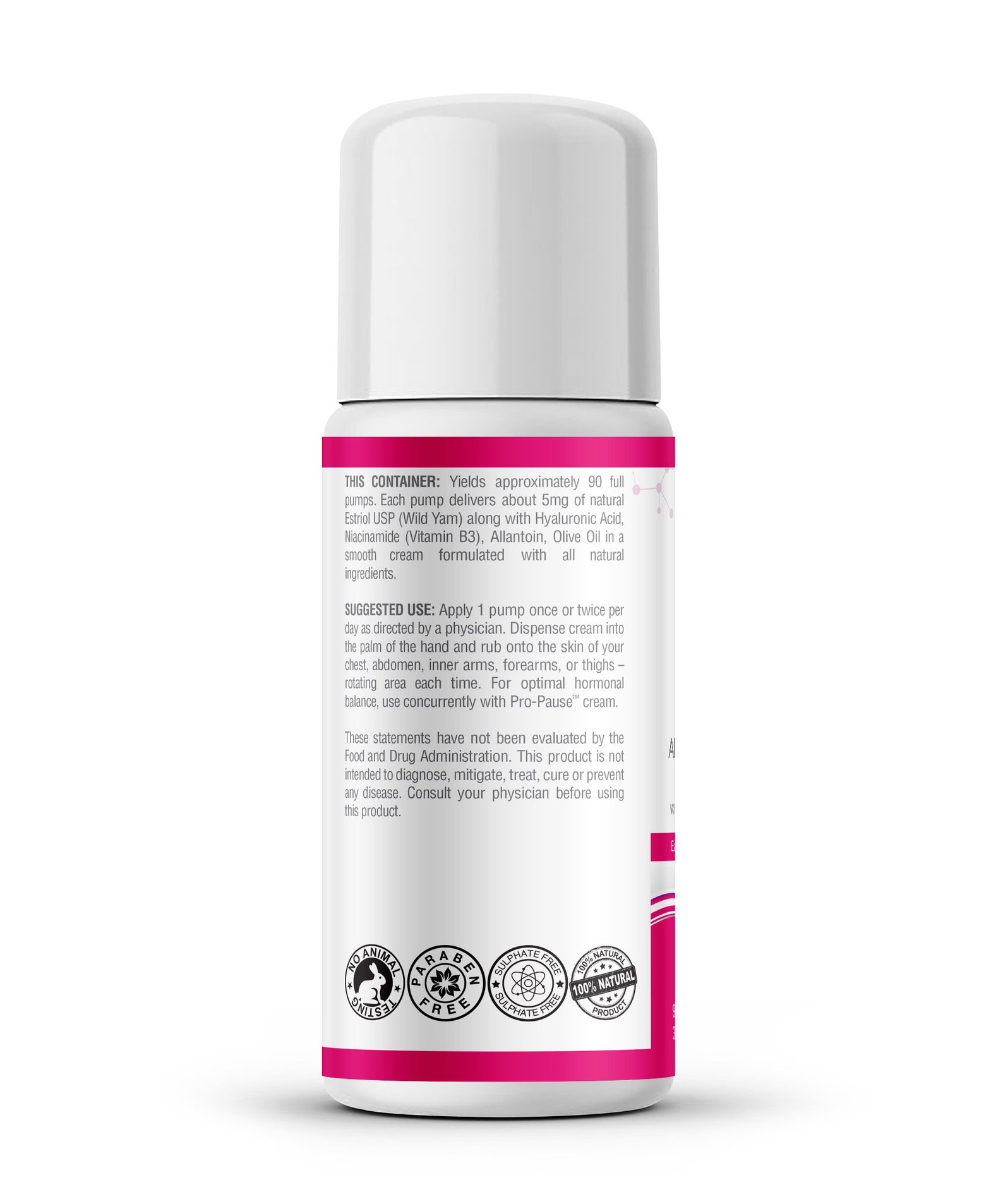 Estrogen Cream for Women Menopause Relief All Natural Etsy