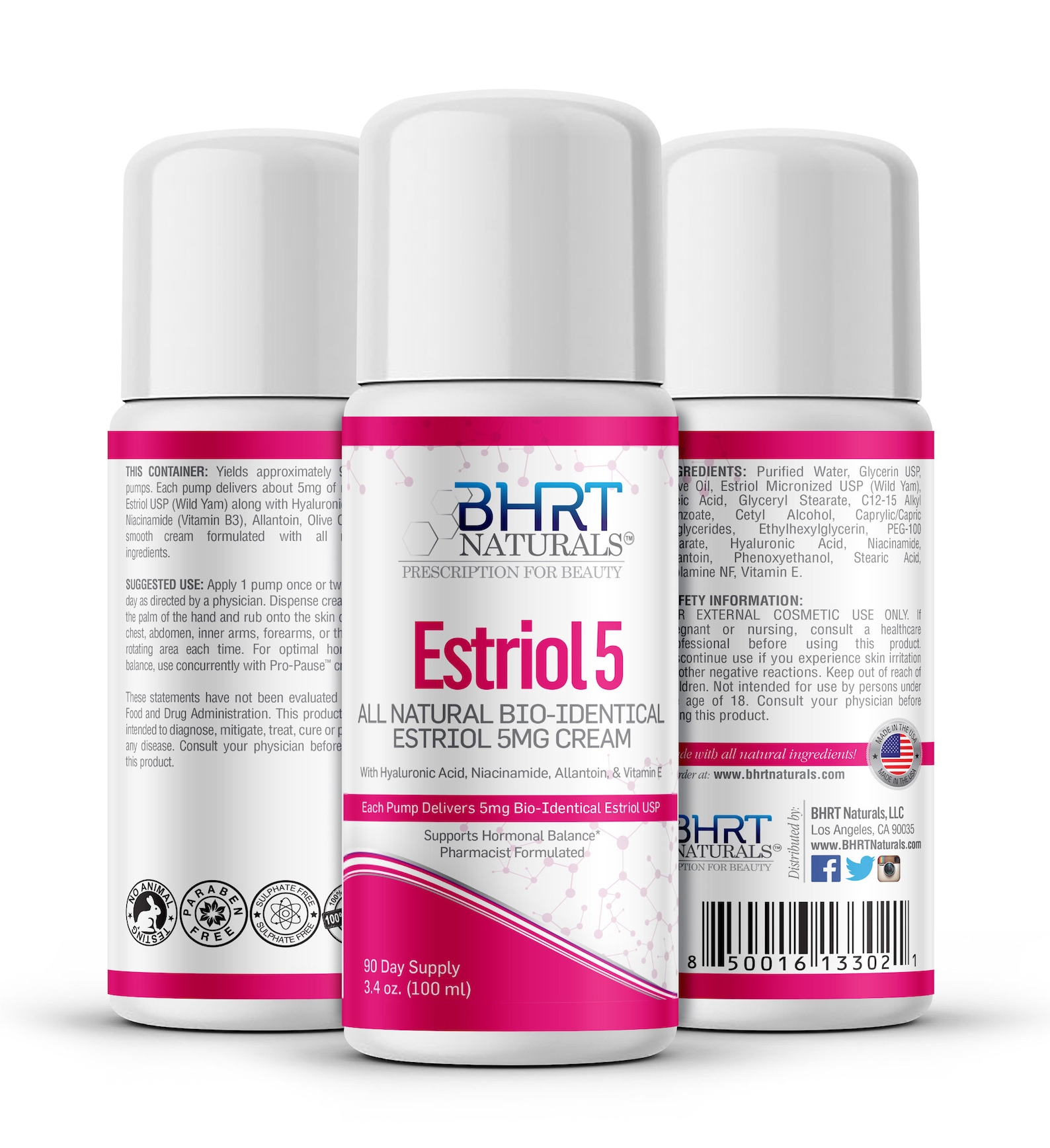 Estrogen Cream for Women Menopause Relief All Natural Etsy