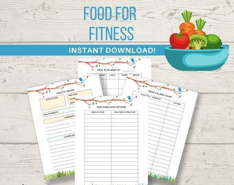 Food For Fitness Printable