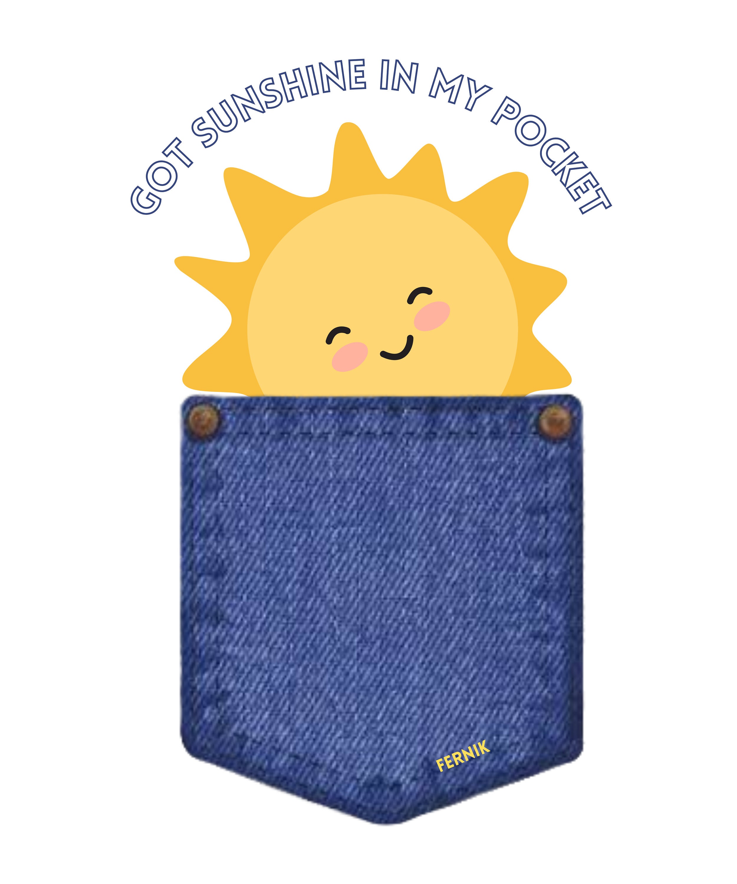 Sunshine in My Pocket PNG JPG Etsy