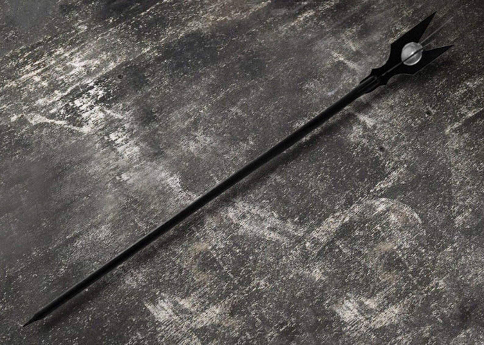 Saruman Staff From Lord Of The Rings Black Finish With Free Etsy