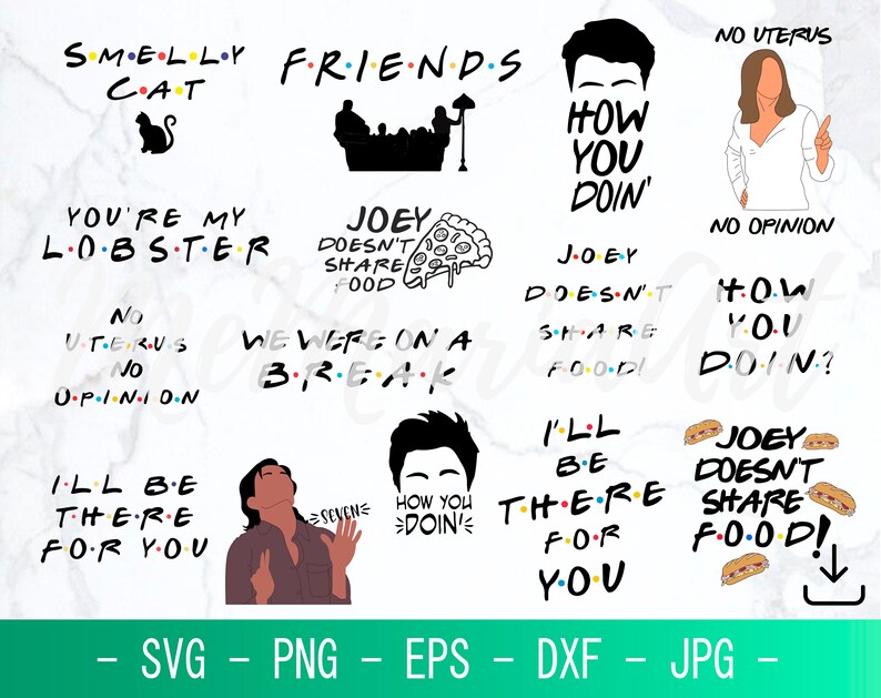 Download Friends Tv Show Svg Bundle Friends Cricut Svg Png Cut File Friends Clipart Friends Svg File For Cricut Friends Svg Bundle Clip Art Art Collectibles Delage Com Br