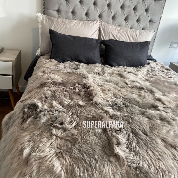 Fur Bedspread Etsy