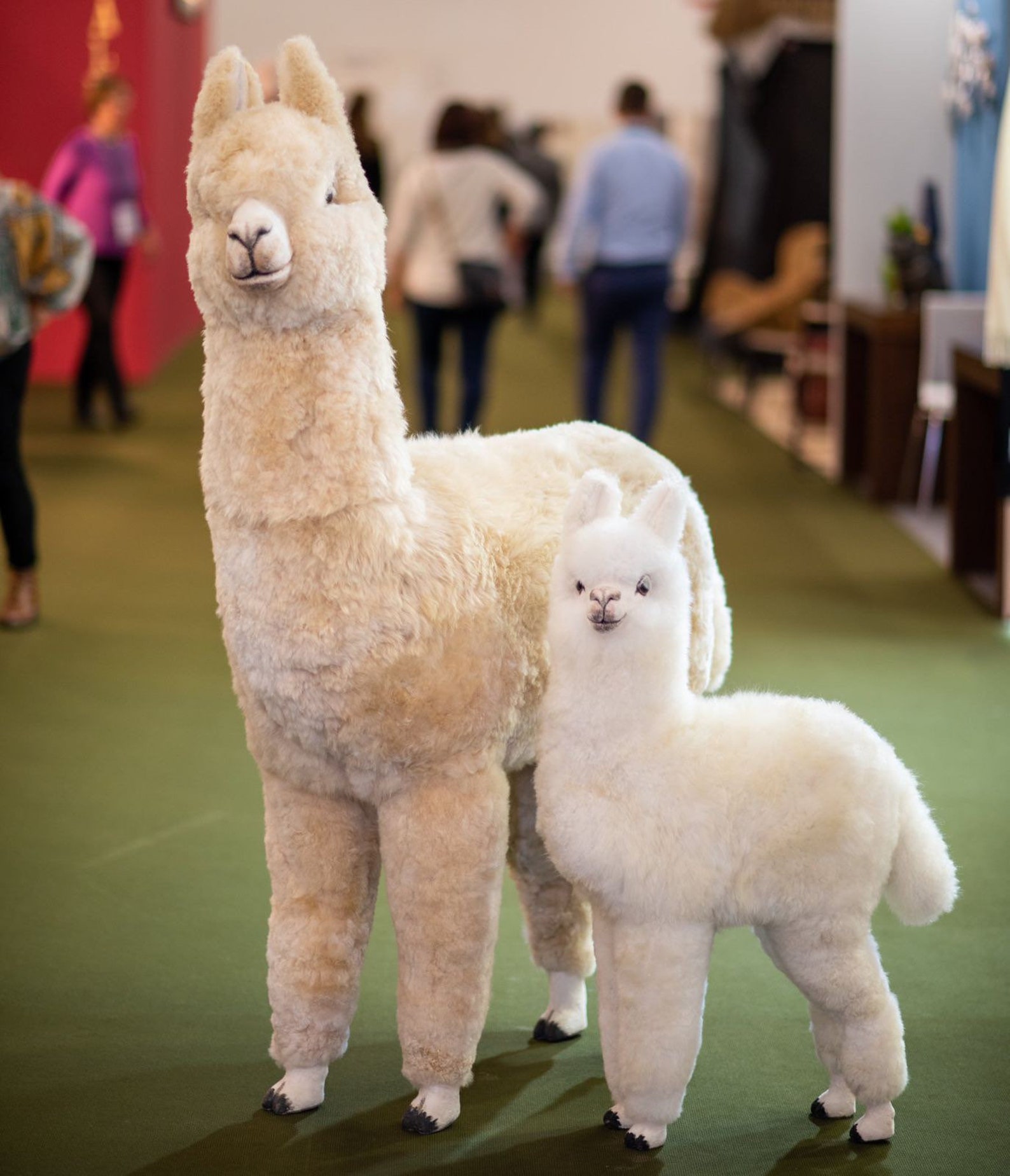 Alpaca fur toy handmade Alpaca big stuffed Animal large Etsy