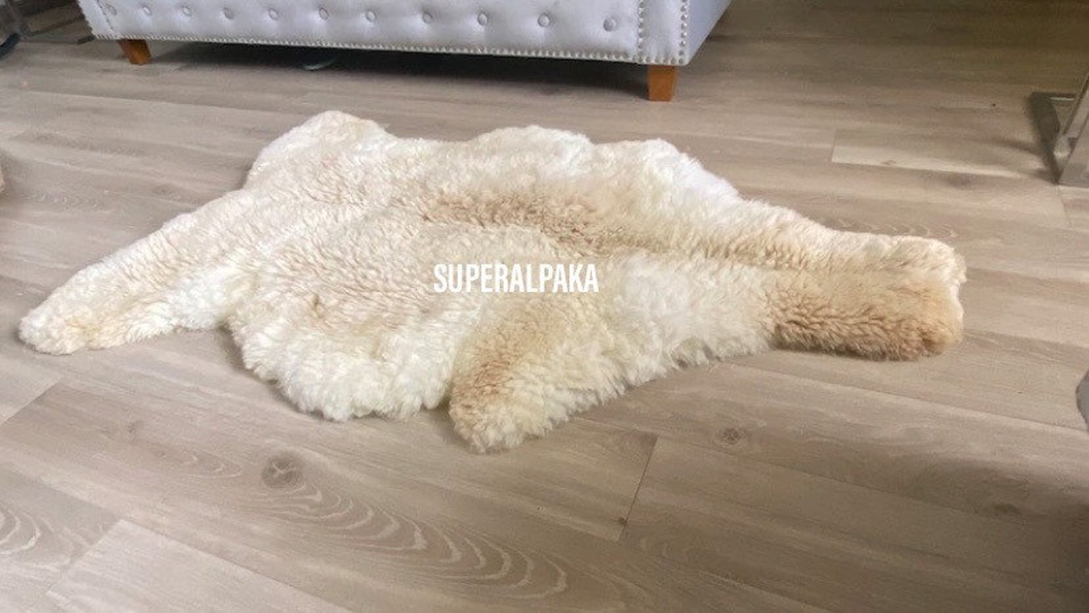 Luxurious Genuine Alpaca Fur Rug Alpaca Real Fur Rug Plush Etsy