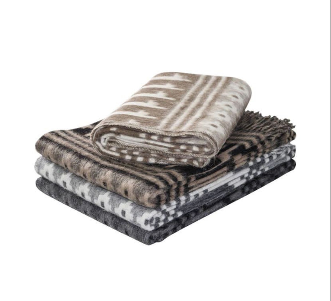 100 Baby Alpaca blanket wool blankets peruvian blankets