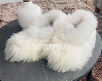 Mongolian Fur Slippers