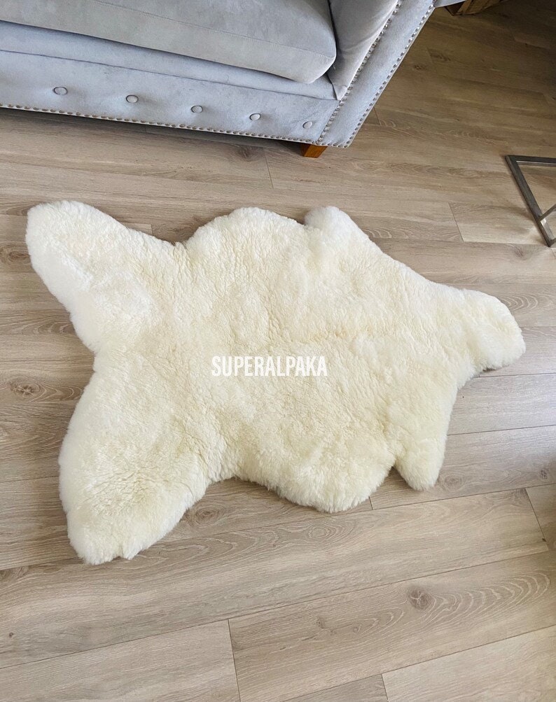 Alpaca Fur Rug/throw Alpaca Real Fur Rug Plush Very Soft Etsy UK