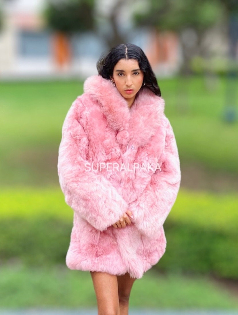 Elegant Fur Coat Etsy UK