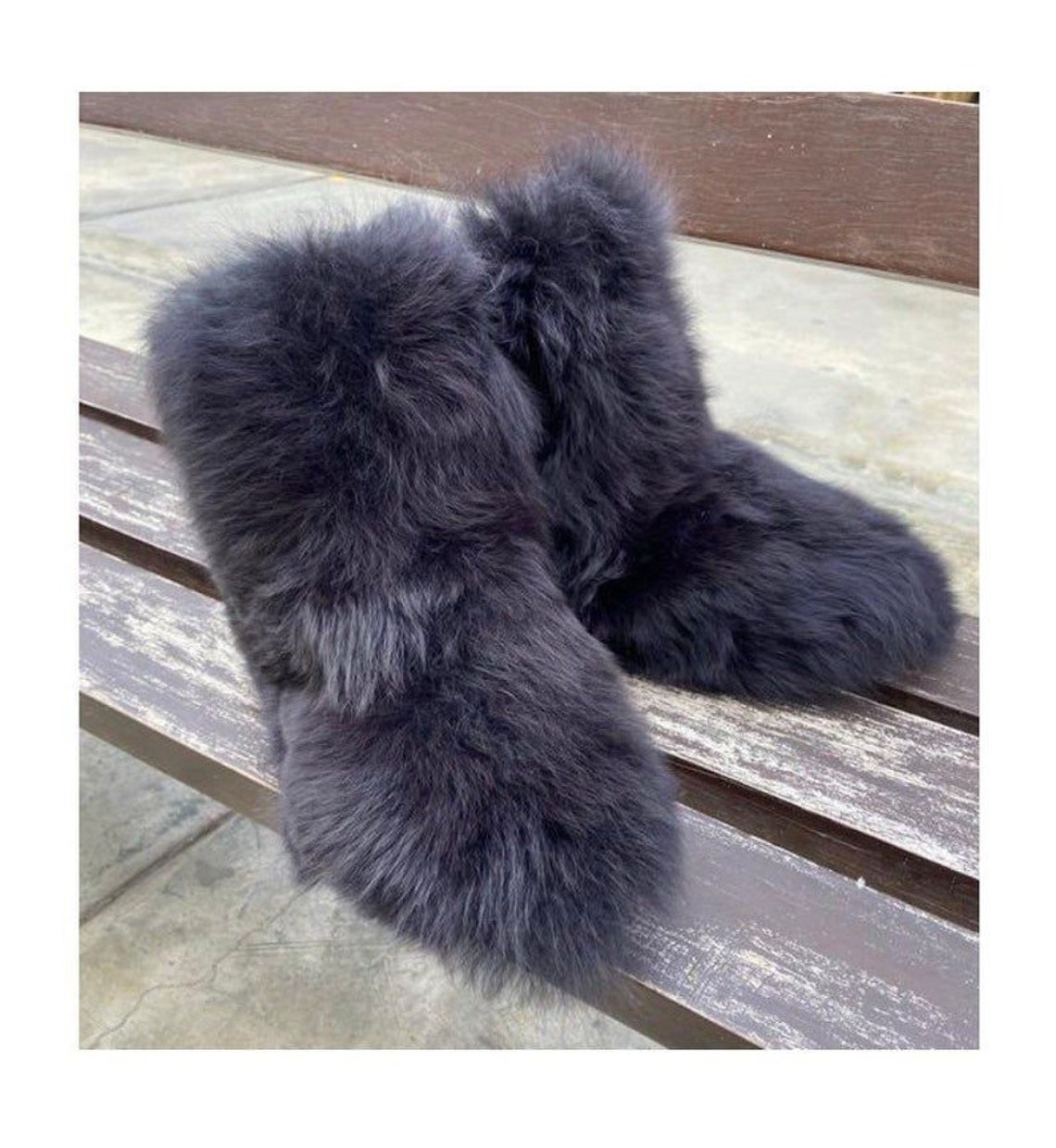 alpaca biker boots