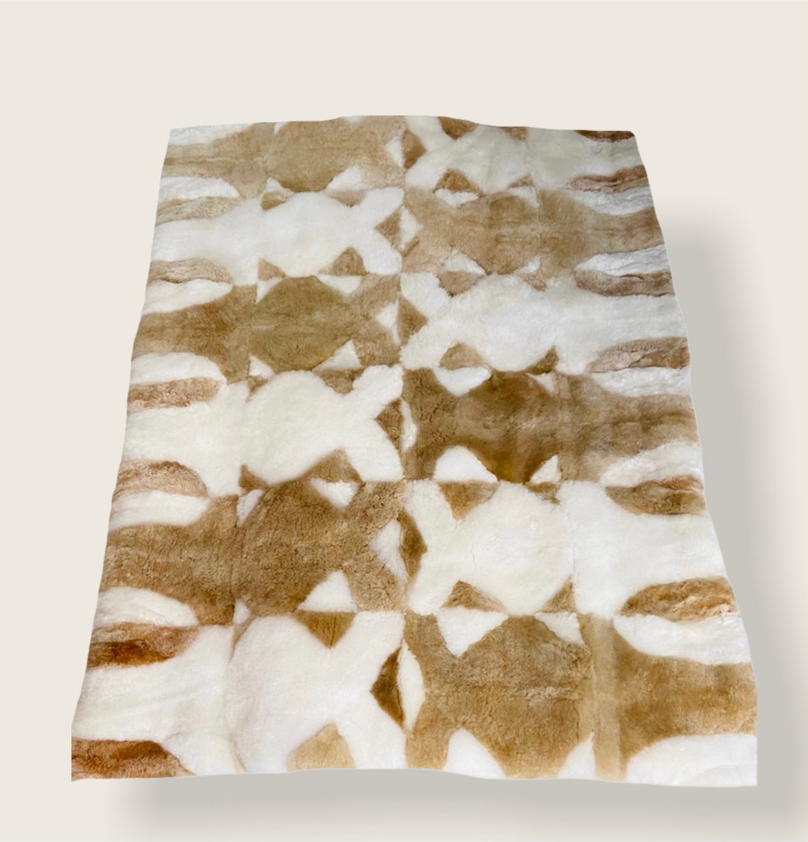 Baby Alpaca fur rug animal shape Alpaca real fur rug Etsy