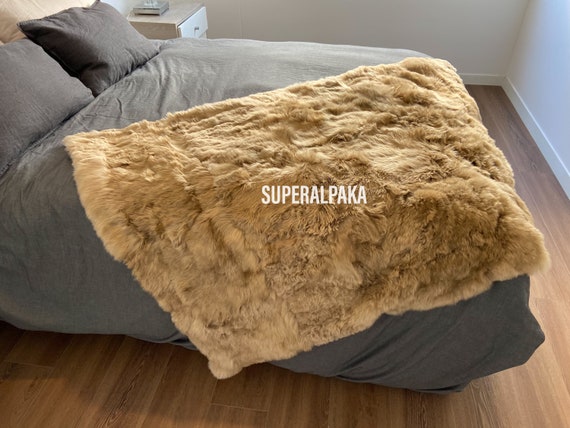 Alpaca Fur Throw Camel Color Fur Throw Handmade in Peru Real Alpaca Fur Throw Blanket Plush Very Soft Throw Alpaca Fur Throw Etsy Canada