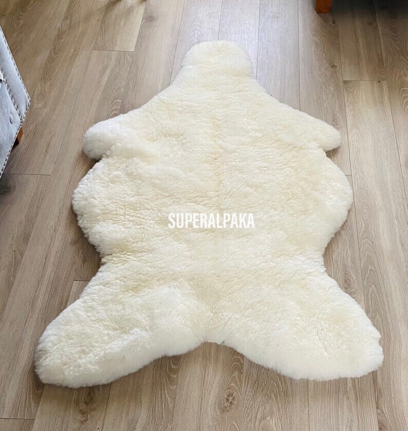 Alpaca Fur Rug/throw Alpaca Real Fur Rug Plush Very Soft Etsy UK