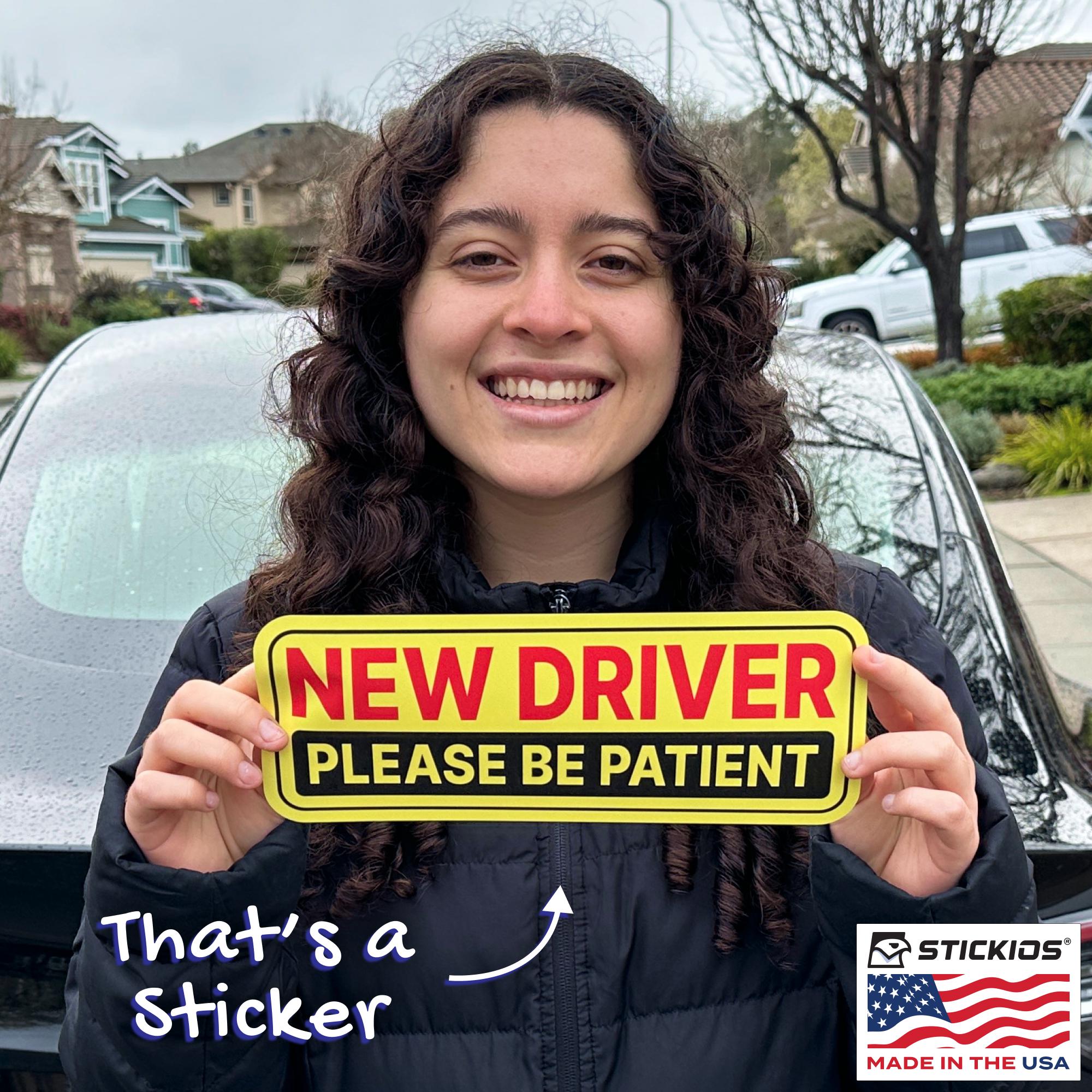 New Driver Stickers (non-magnetic) - Reusable & Removable - Etsy