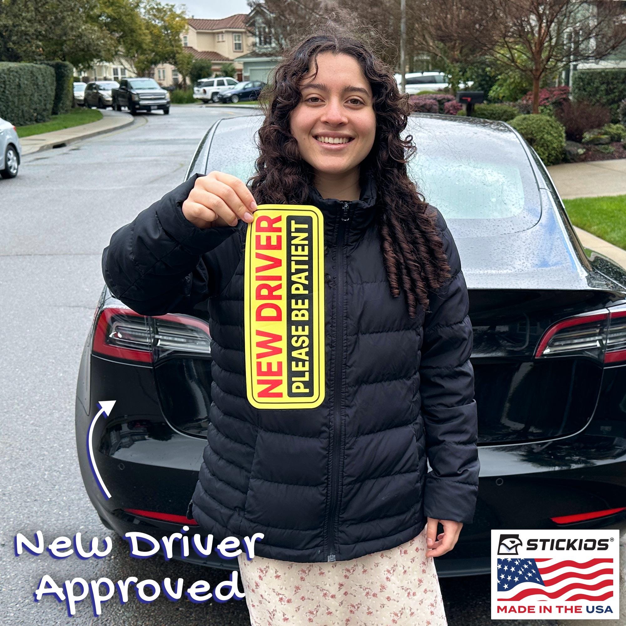 New Driver Stickers (non-magnetic) - Reusable & Removable - Etsy