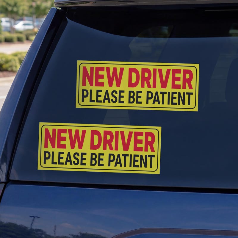 New Car Window Stickers - Etsy