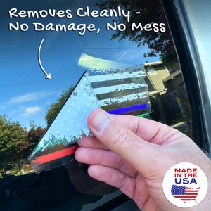 Perdecor Thin Blue and Red Line American Flag Sticker Emblem Decal USA Police Perdecor Thin Blue and Red Line American Flag Sticker Emblem Decal USA Police