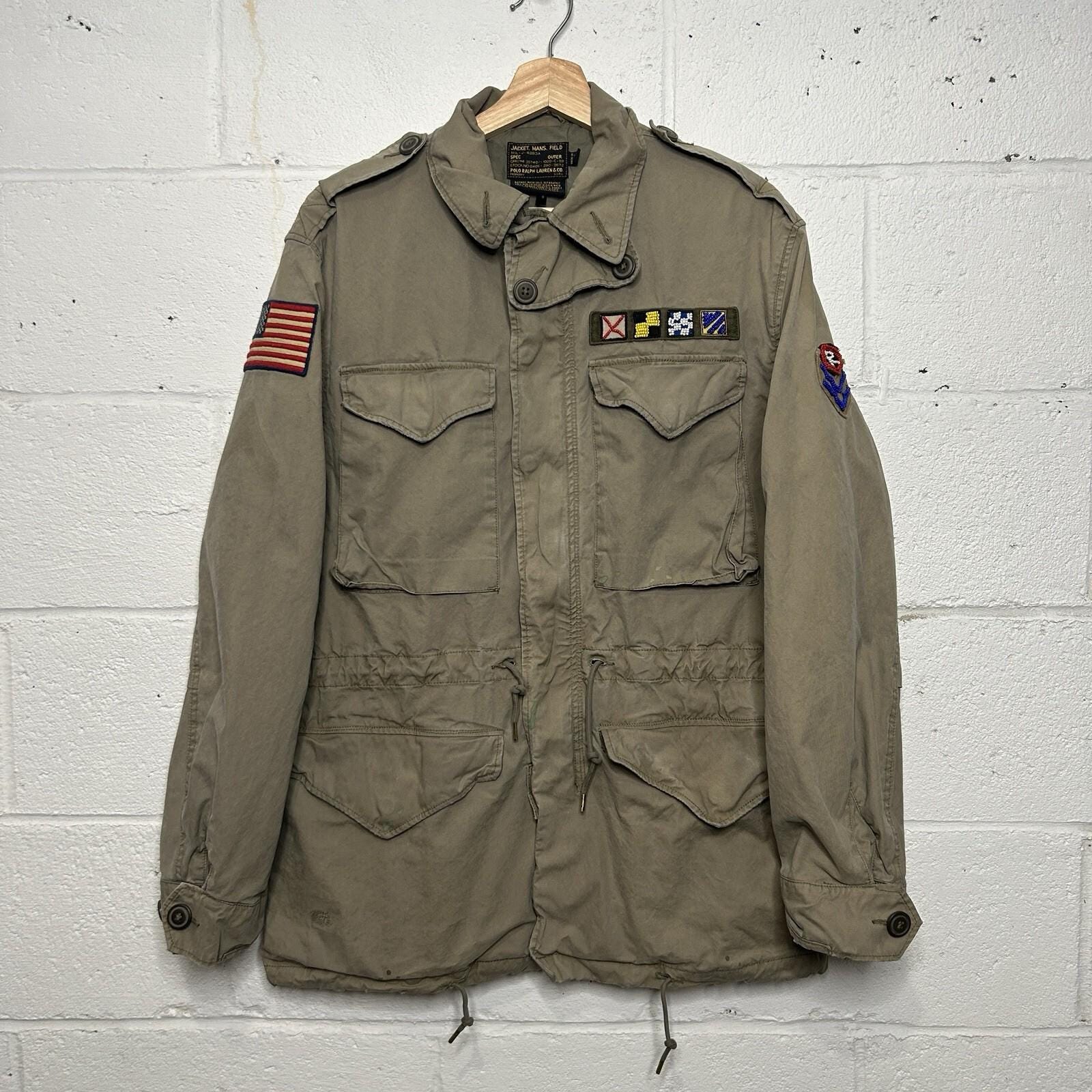 Vintage Ralph Lauren Army Jacket - Etsy