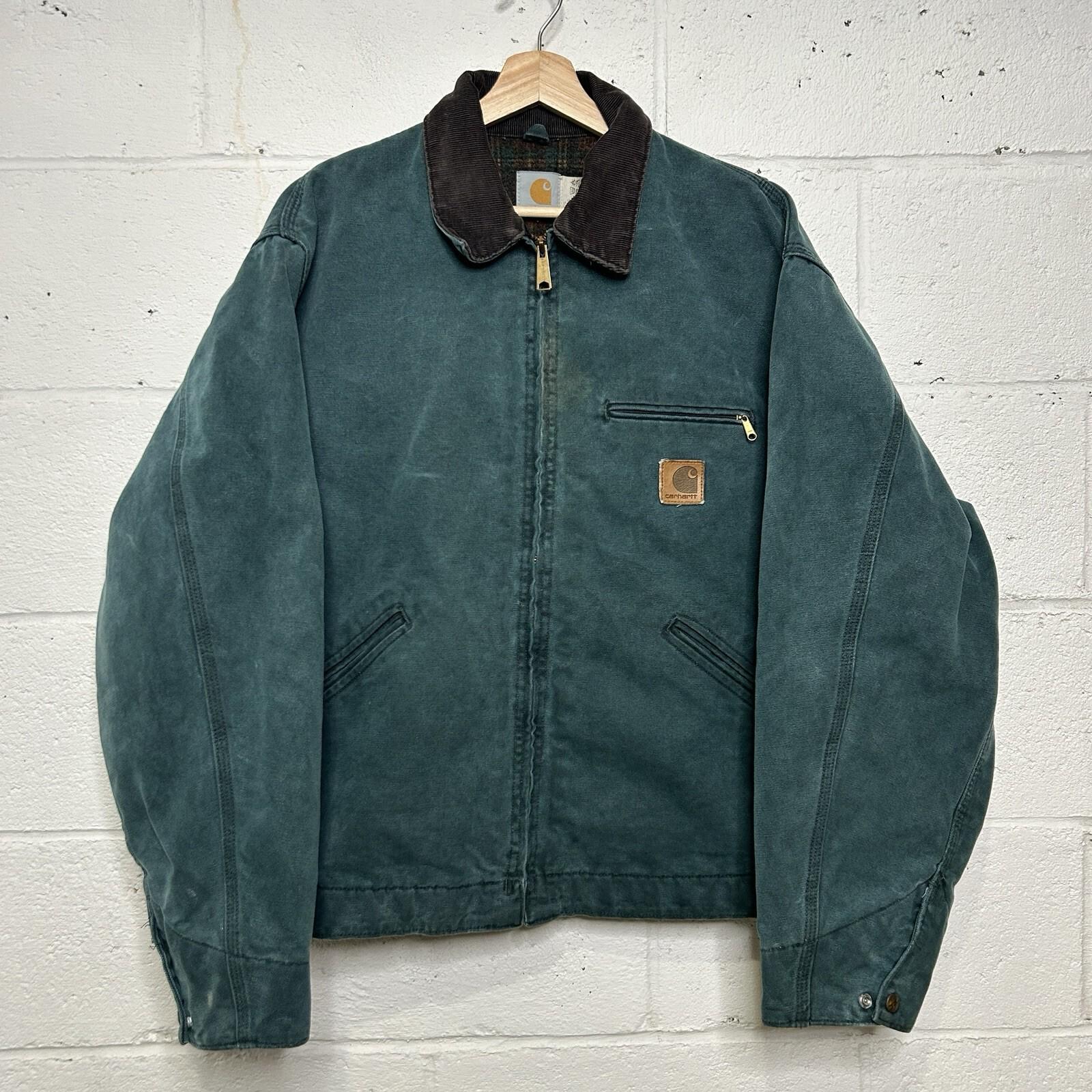 松*蕉様 希少カーハート Carhartt デトロイトジャケット J43 HTG Carhartt Detroit Jacket J43 - Etsy