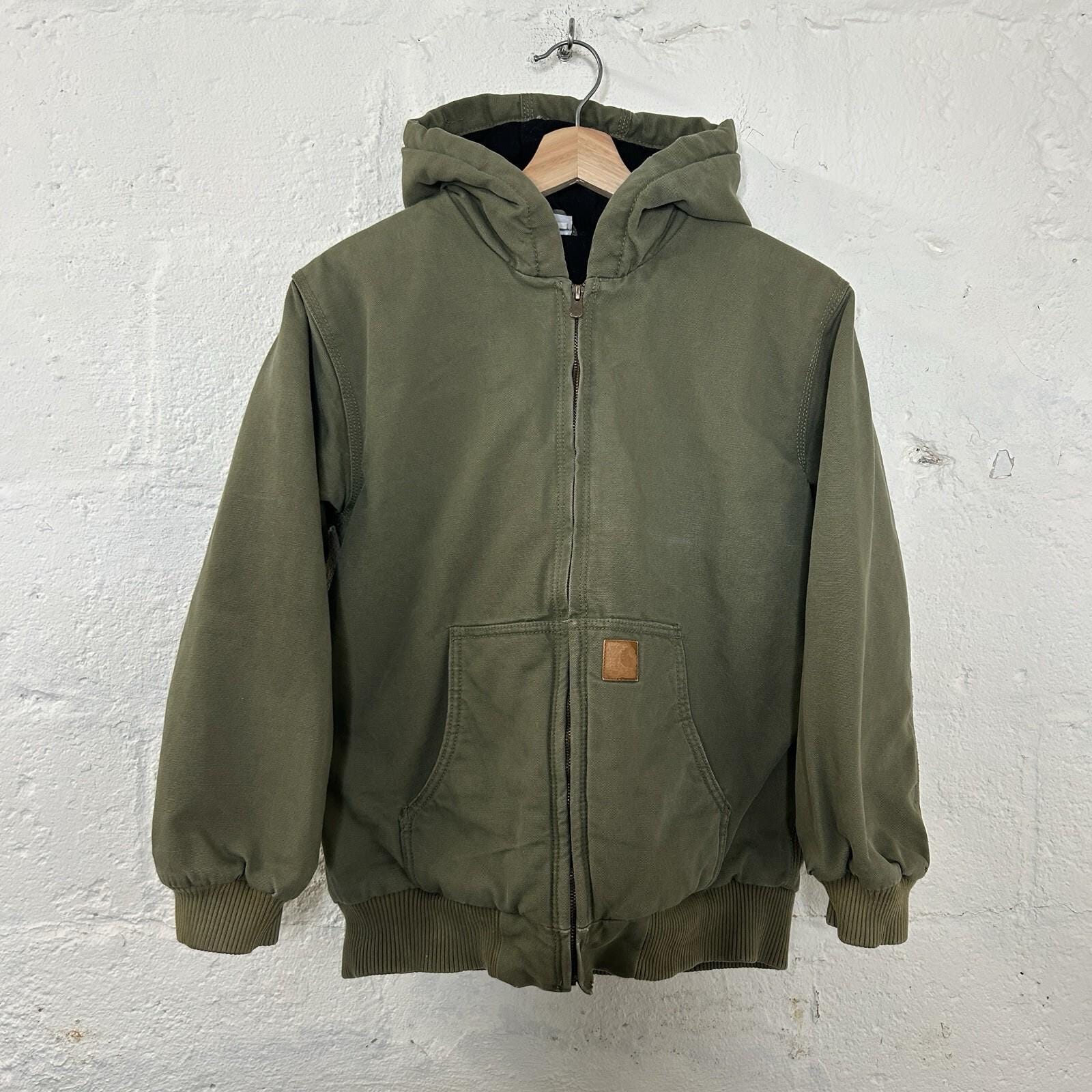 Carhartt Active Jacket Green - Etsy