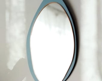 mimi handmade mirror, irregular mirror, asymmetrical mirror, organic mirror, aesthetic mirror wall decor