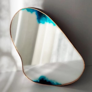 nono handmade mirror, irregular mirror, asymmetrical mirror, organic mirror, aesthetic mirror wall decor