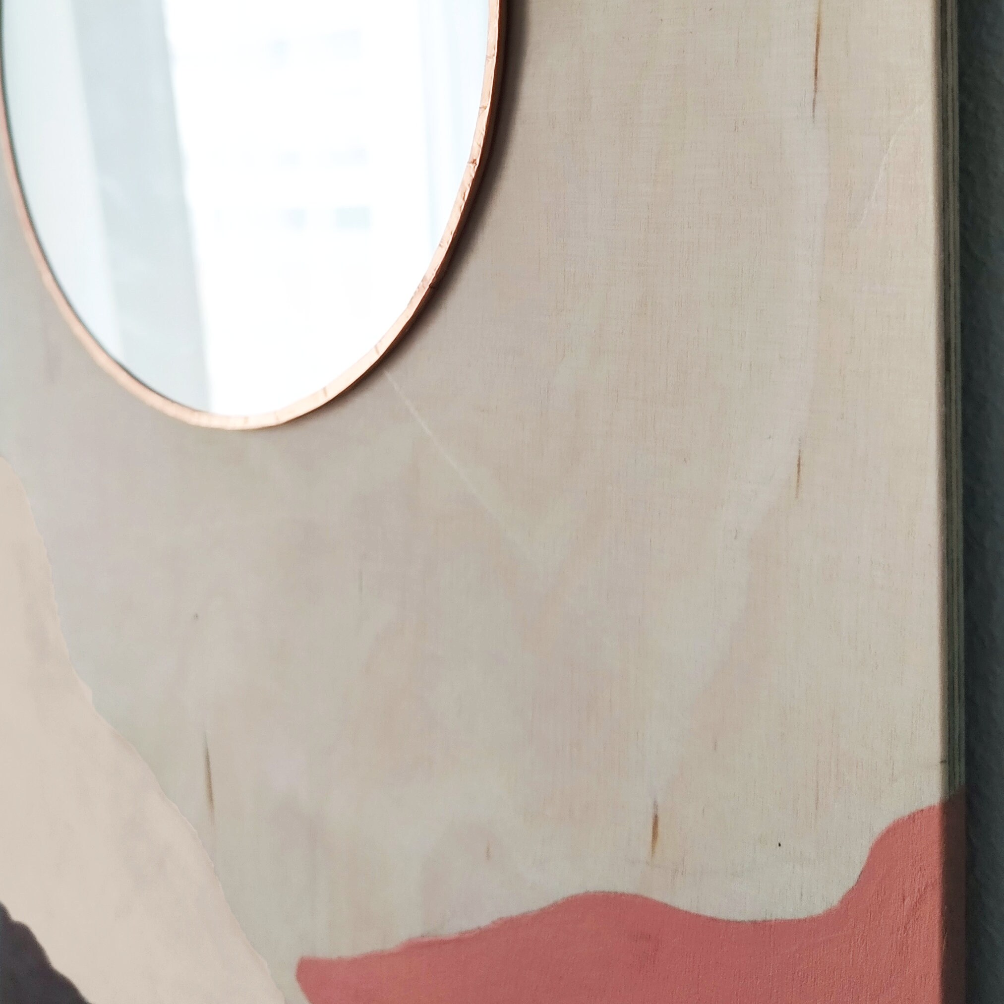 Lala Handmade Japandi Mirror, Wall Decor, Wall Art, Boho Decor, Japandi ...