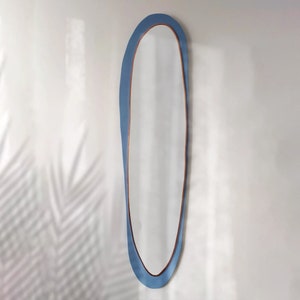 jojo handmade mirror, irregular mirror, asymmetrical mirror, organic mirror, aesthetic mirror wall decor