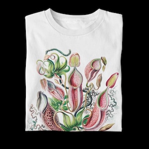 Carnivorous Pitcher Plant Comfort Colors® Cotton T-Shirt, Botanical Garden, Spring Summer graphic tee, Plant themed Urban jungle