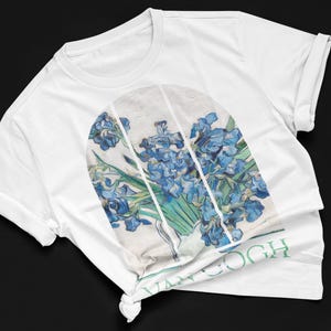 Vincent Van Gogh Comfort Colors® Cotton T-Shirt, Vintage Famous Painter Artist, Dutch Post-Impressionist, Fine art museum, classic artwork