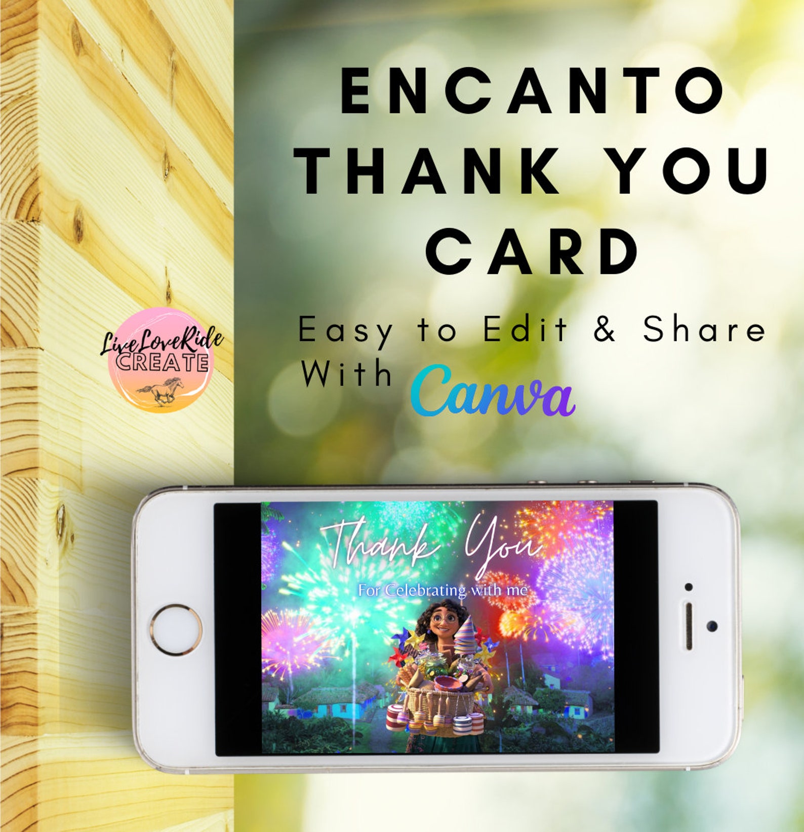 Encanto Thank You Cards Etsy UK