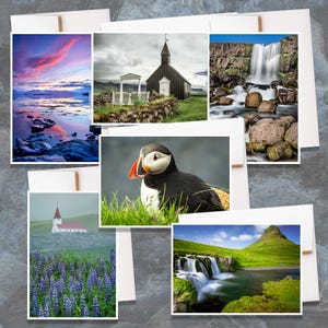 Cartes de correspondance Islande