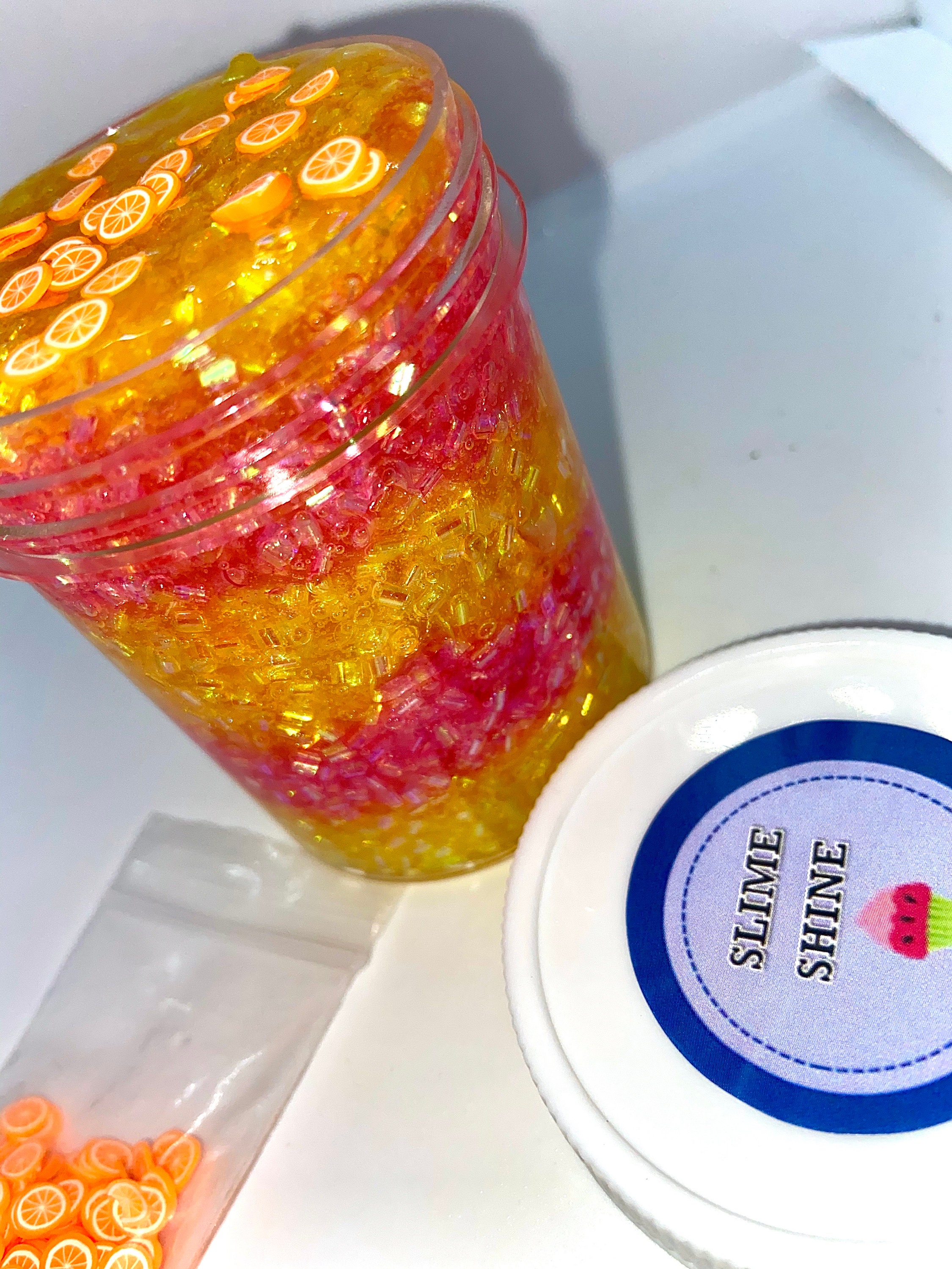 Rainbow Monster Bingsu bead slime | Etsy