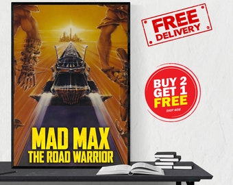 Mad Max Classic Large Movie Poster Art Print A0 A1 A2 A3 A4 Maxi