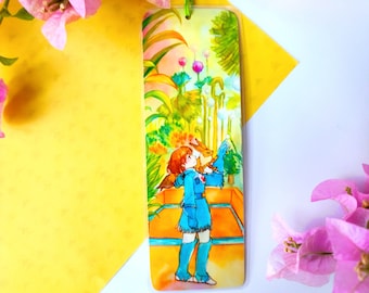 Nausicaa et Teito Vallée du vent Marque-page | Double face | Film d'animation