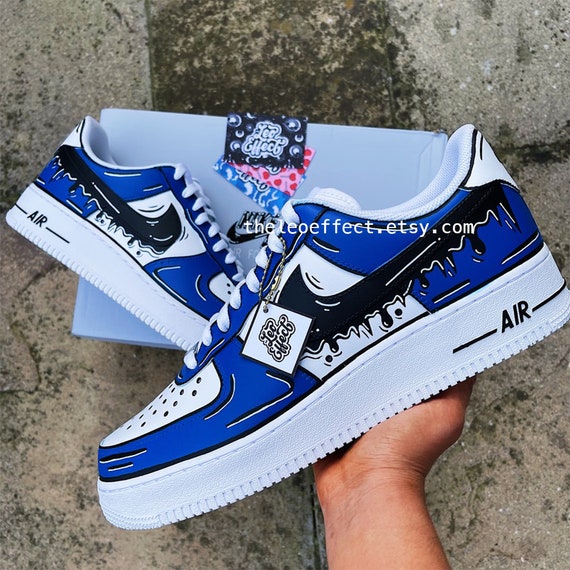 Custom Air Force 1 Mid/low X Cartoon Drip Accessories 