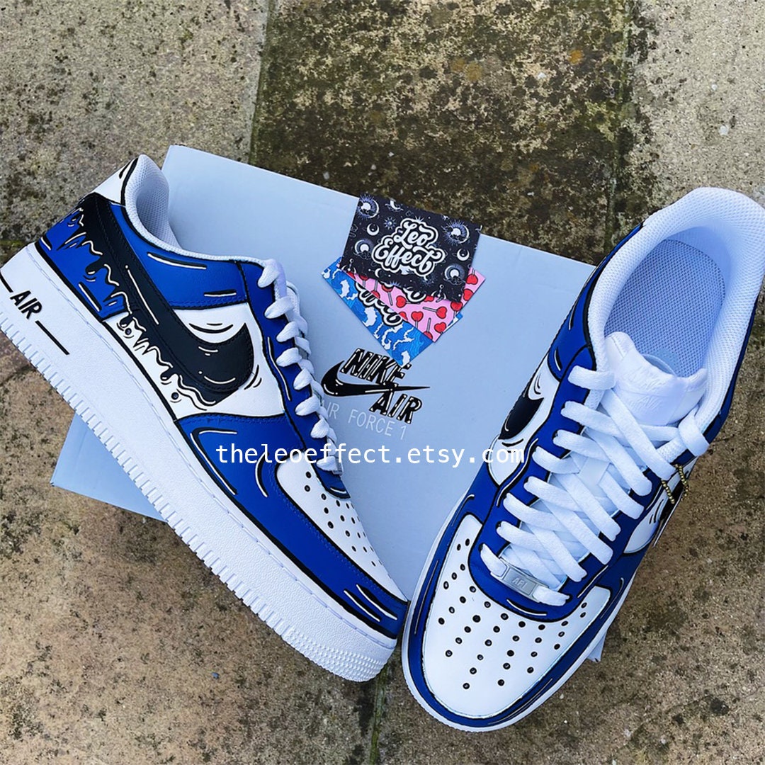 Custom Air Force 1 Mid/low X Cartoon Drip Accessories -  UK