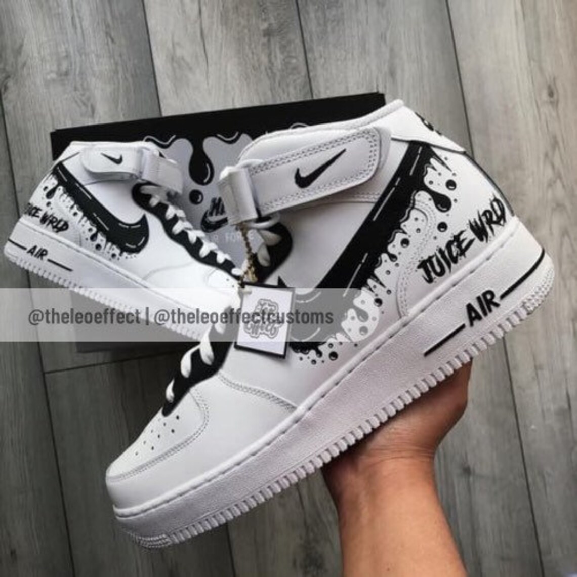 Custom Air Force 1 Mid/Low x Drippy Colours & Accessories Etsy