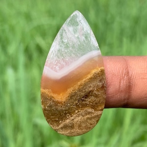 ÁGATA DE MUSGO, ágata de penacho, ágata de cristales
