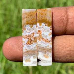 OCEAN JASPER Pary | Najwyższa jakość | Idealne na prezent | Z Indonezji