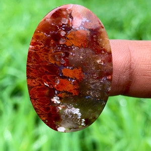 FEDERACHAT | Moosachat | Besonderer Cabochon