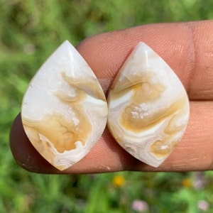 Paires SEAM AGATE | Pendentif | Meilleure qualité | Parfait pour un cadeau | D'Indonésie