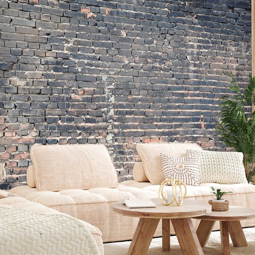 Brick Wall Mural Peel and Stick Removable Decal Wallpaper - Etsy