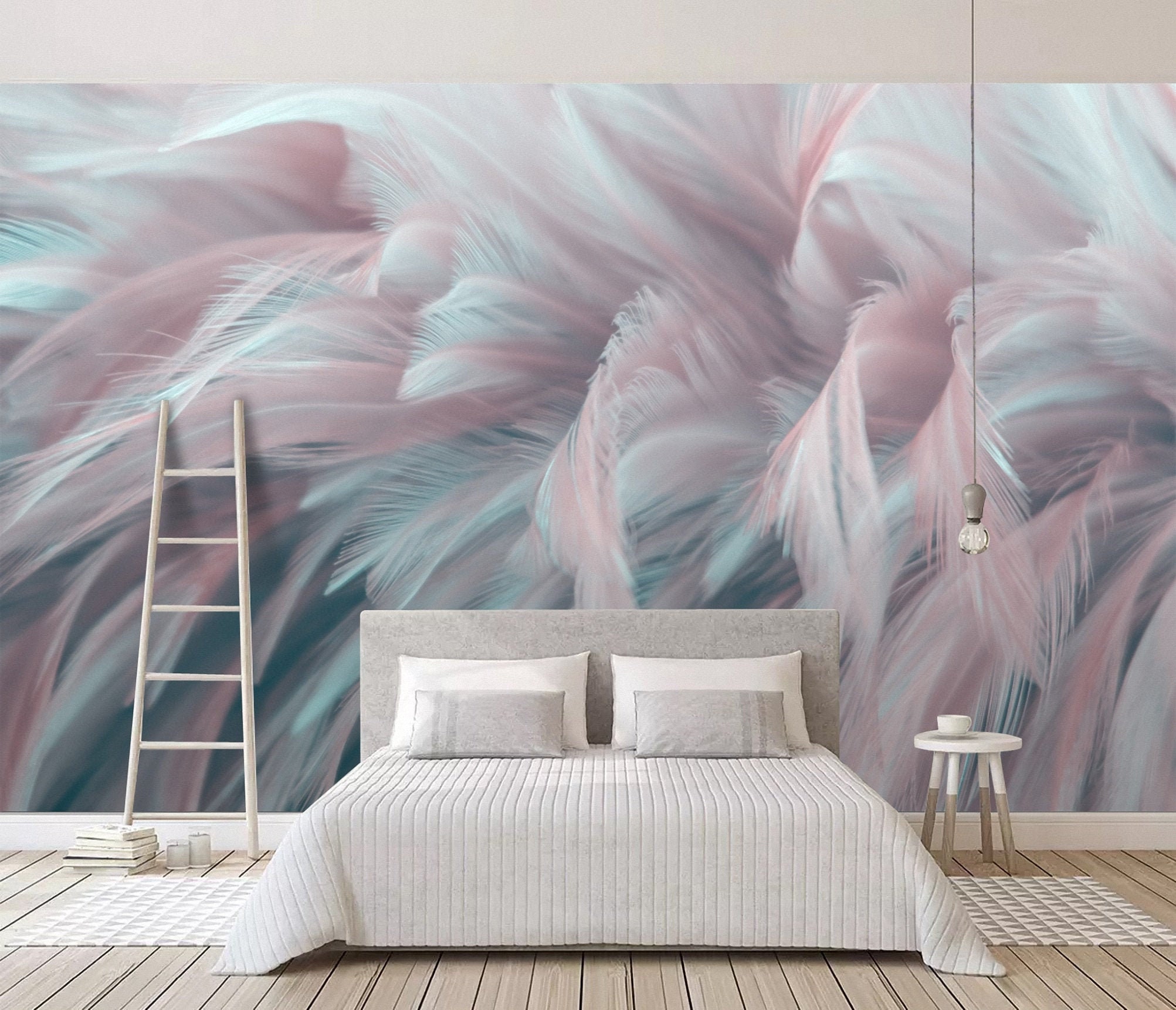 Feather Wallpaper - Etsy Feather Wallpaper - Etsy